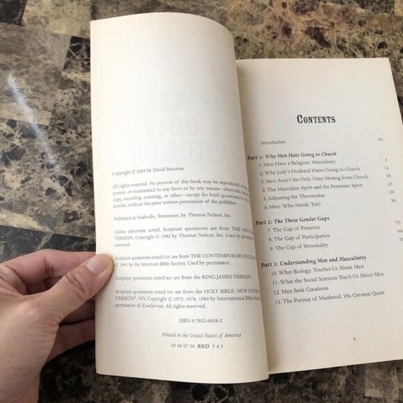 WHY MEN HATE GOING TO CHURCH David Murrow 2005 Paperback - Picture 4 of 9